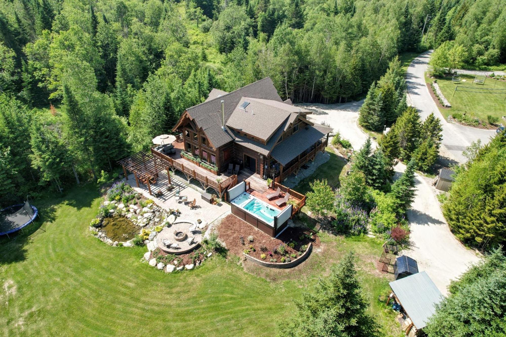 Wml Stunning Log Home In Bretton Woods, Ac, 2-Person Jacuzzi, Indoor And Outdoor Fireplaces, & More! ภายนอก รูปภาพ